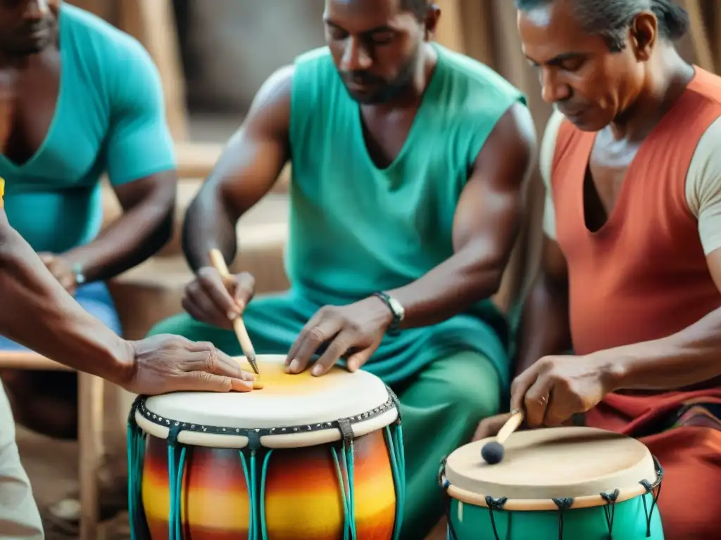 Artesanos de candombe: Tradición y creatividad en Uruguay Arte en la fabricación de tambores: transmisión generacional de un legado cultural en Uruguay