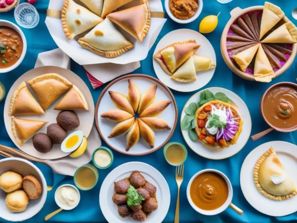 Celebración del Carnaval Uruguayo con platos típicos y ambiente festivo