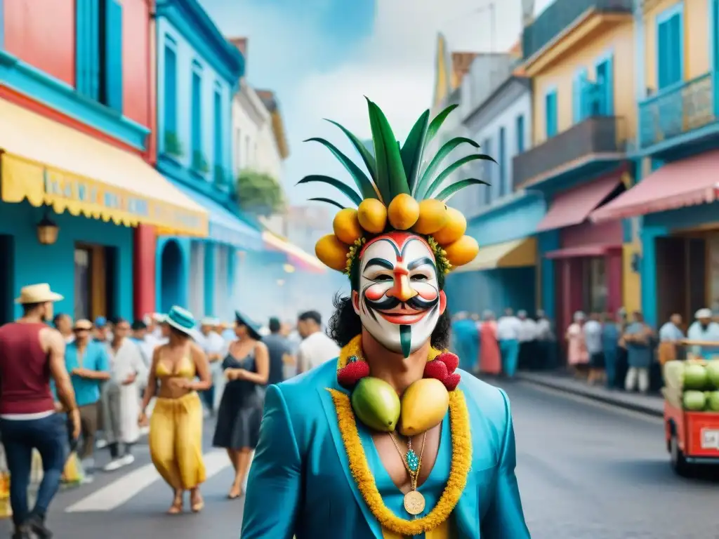 Carnaval en Uruguay: Colores, Música y Frutas Tropicales Disfruta del Carnaval Uruguayo con recetas de licuados refrescantes y coloridos