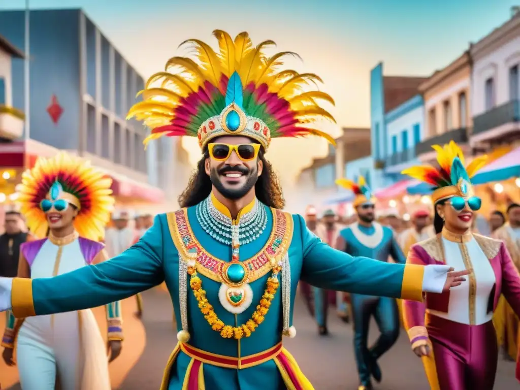 Desfile futurista de Carnaval en Uruguay Desfile futurista del Carnaval en Uruguay con innovaciones en el Carnaval Uruguayo