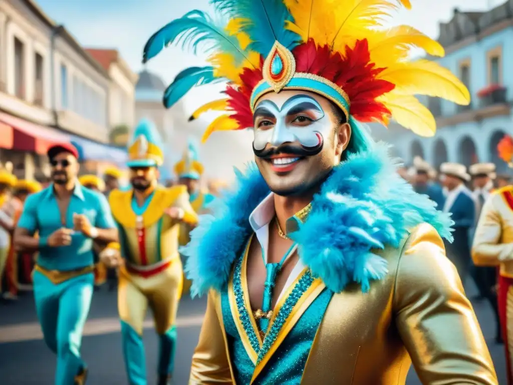 Desfile de Carnaval en Uruguay: colorido y energía Deslumbrante desfile de carnaval en Uruguay, con leyendas y anécdotas Carnaval Uruguayo