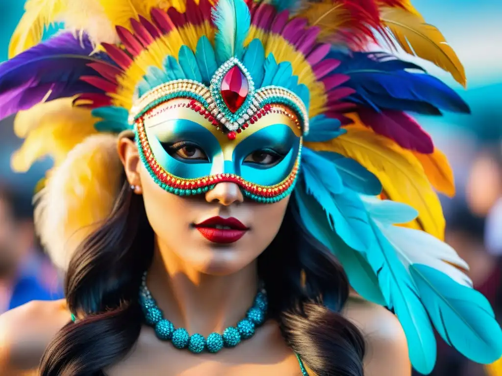 Coloridos trajes de carnaval uruguayo Deslumbrantes trajes y accesorios de Carnaval Uruguayo, consejos para disfrutar la fiesta