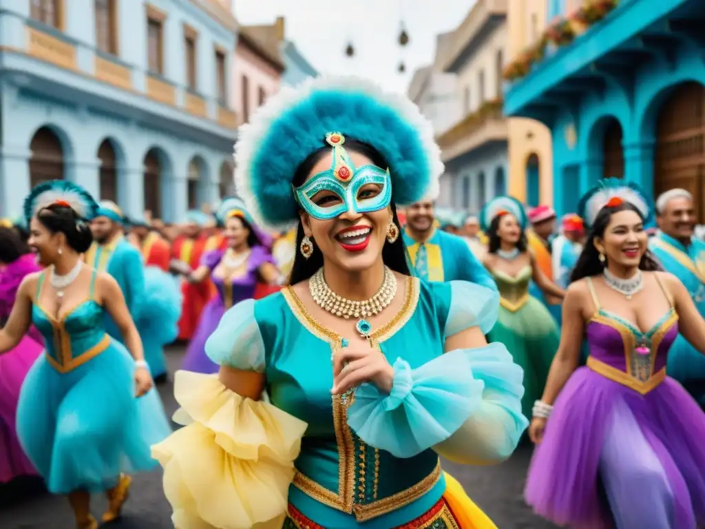 Diversidad y alegría en el vibrante Carnaval Uruguayo