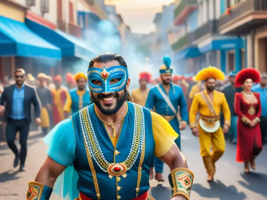 Carnaval Uruguayo: fiesta de color y alegría Expatriados celebran Carnaval Uruguayo, vibrante y colorido desfile con perspectivas globales