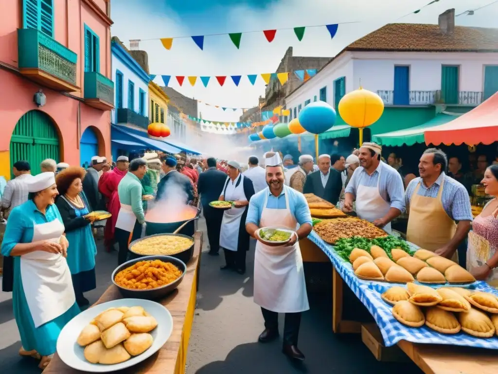 Festivo Carnaval uruguayo: gastronomía y diversidad cultural Festivo Carnaval de Uruguay con Comida del Carnaval de Uruguay