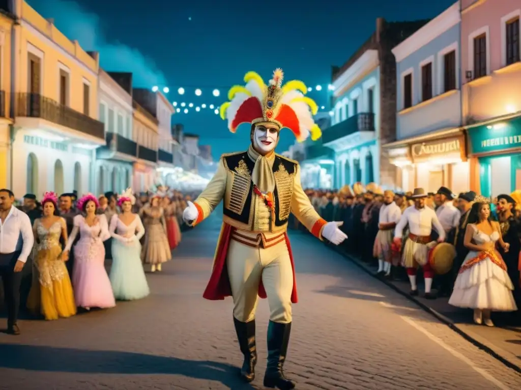 Transformación del Carnaval en Uruguay: tradición y modernidad Imagen comparativa: Carnaval Uruguayo evolución de tradición a modernidad