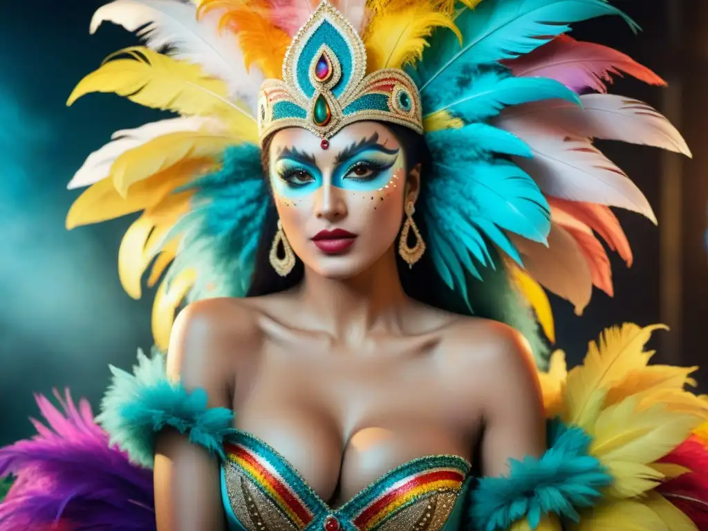 Jóvenes artistas uruguayos creando con pasión carnaval colorido Jóvenes artistas uruguayos creando el futuro del Carnaval Uruguayo entre plumas y lentejuelas