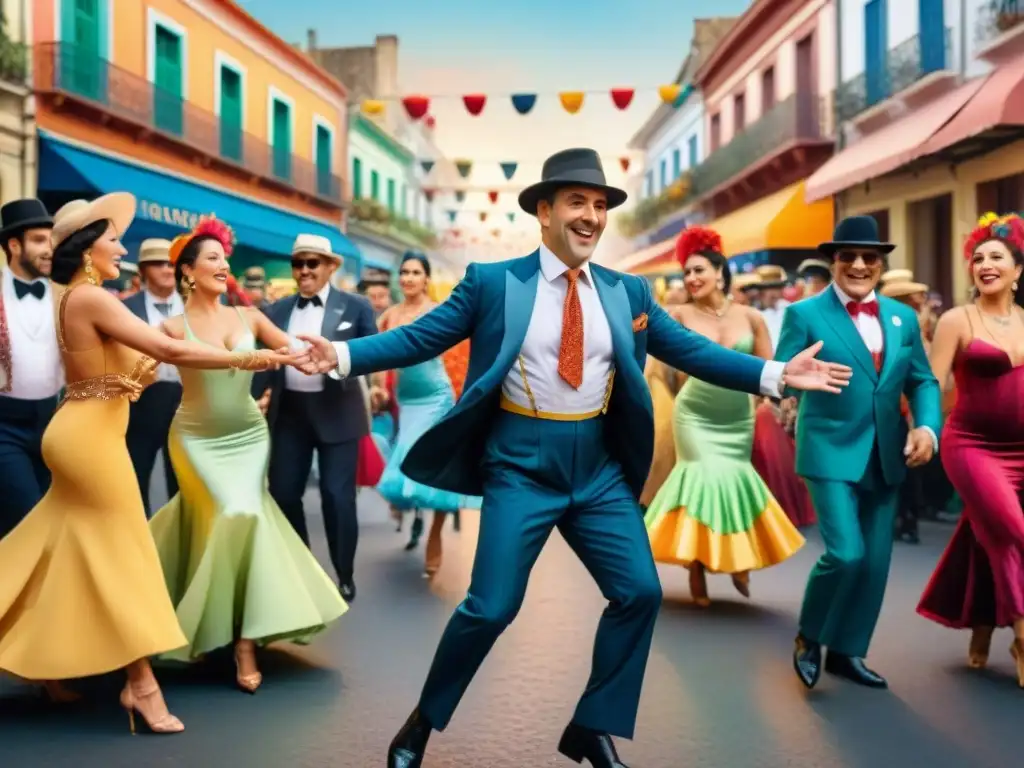 Baile apasionado: Julio Sosa y el Carnaval Uruguayo Julio Sosa baila con Carnaval Uruguayo, conexión entre música y tradición vibrante