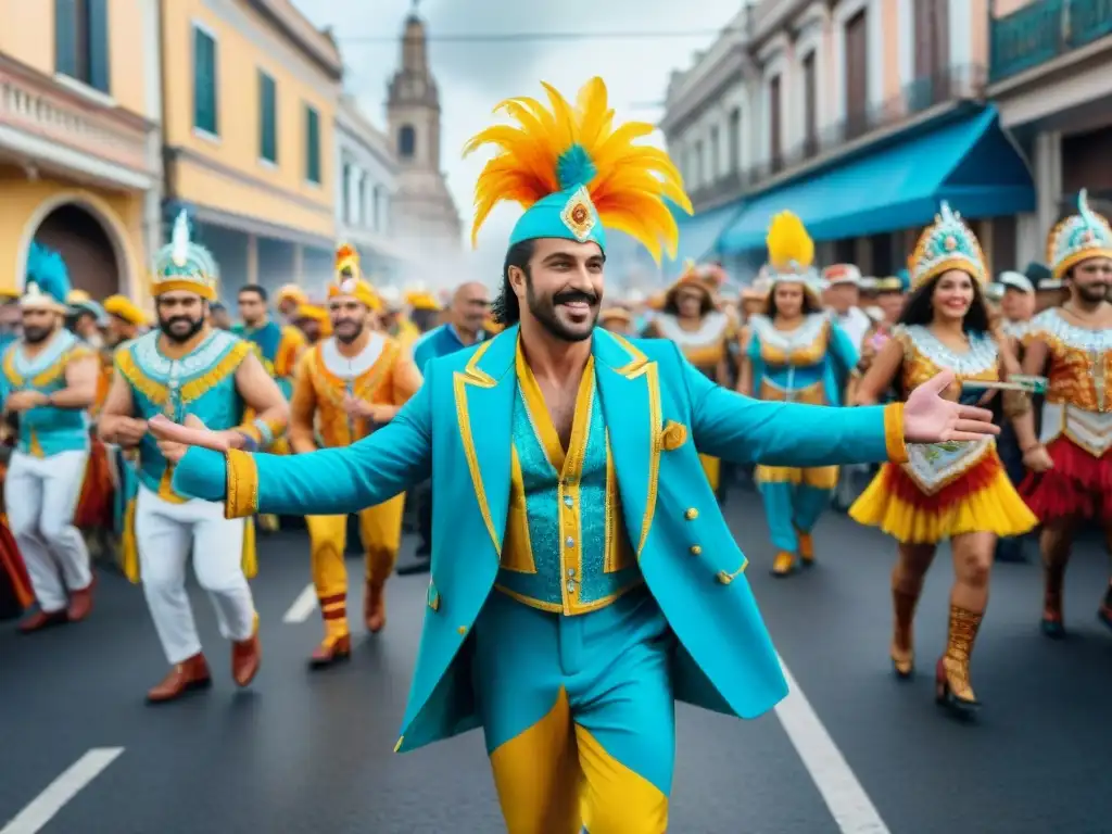 Vibrante Carnaval en Uruguay: Celebración llena de color y energía Innovación y juventud en vibrante Carnaval Uruguayo
