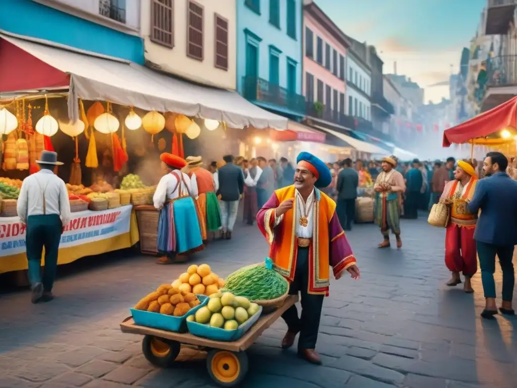 Parodistas uruguayos en escena: colorida sátira callejera Parodistas uruguayos en escena crítica transforman sociedad con trajes coloridos y humor