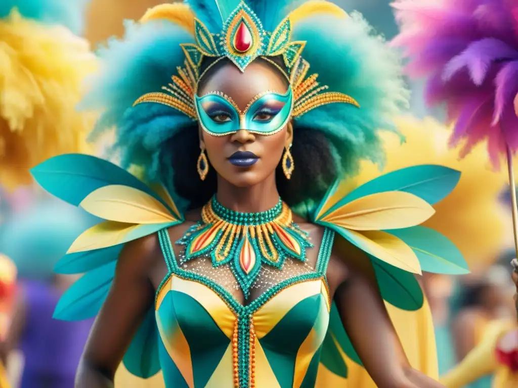 Guía paso a paso para crear un vibrante disfraz de carnaval Preparación de disfraces para Carnaval: Proceso detallado de creación de trajes vibrantes en taller festivo