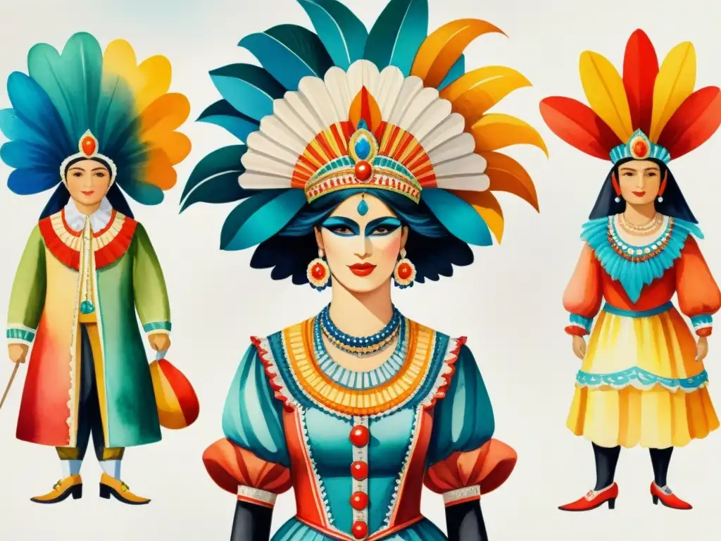 Evolución de disfraces de carnaval en Uruguay: tradición a color Detalla la evolución de los trajes de Carnaval en Uruguay, desde lo tradicional a lo moderno