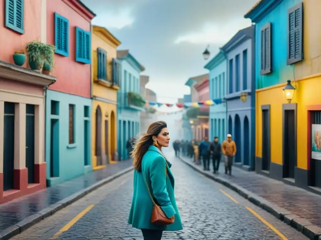 Street art vibrante en Carnaval de Uruguay Vibrante Carnaval en Uruguay: Graffiti transforma ciudad con arte y energía festiva