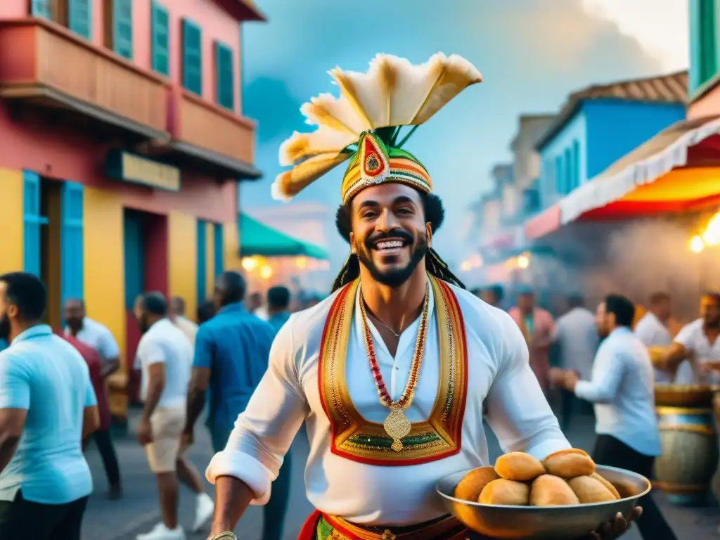Carnaval de Uruguay: vibrante escena callejera con influencia africana Un vibrante Carnaval en Uruguay con influencia africana en la cocina y la celebración