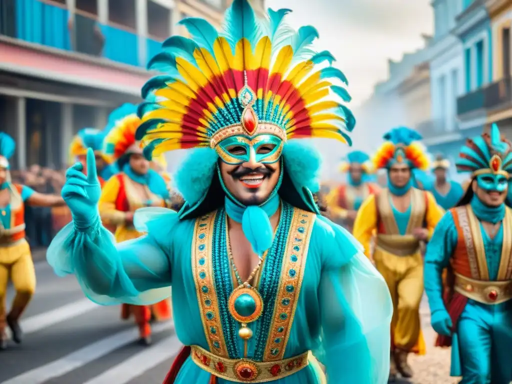 Vibrante Carnaval en Uruguay: Colorida fiesta llena de alegría Vibrante Carnaval Uruguayo: guía viajero curioso