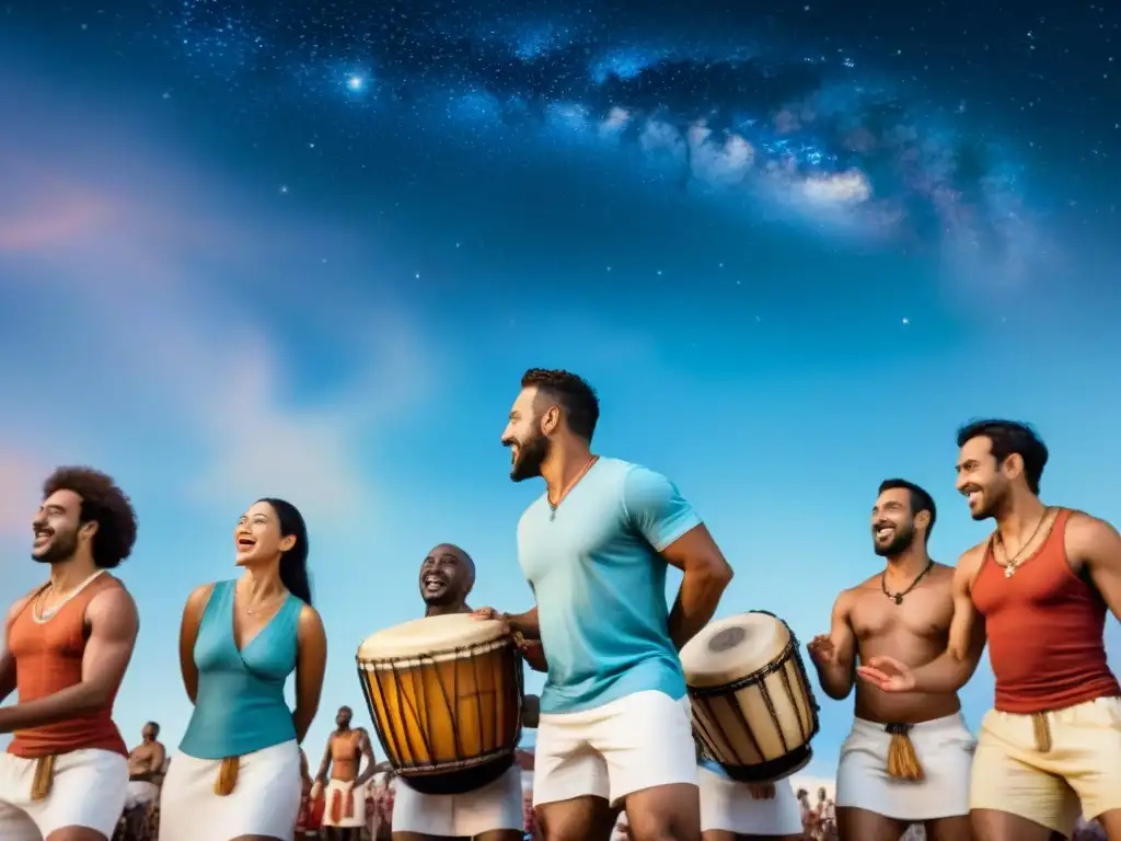 Un vibrante círculo de tamborileros en Montevideo, Uruguay, muestra la energía de la danza y los beneficios de la salud mental