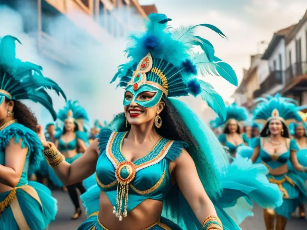 Deslumbrante desfile de Carnaval en Uruguay Un vibrante desfile de Carnaval en Uruguay con impacto cortometrajes