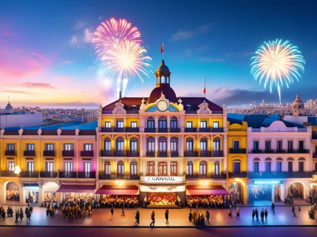 Hotel de lujo en Carnaval de Montevideo Vibrante hotel en Montevideo durante el Carnaval